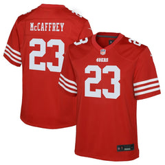 NFL San Francisco 49ers Christian McCaffrey  Youth Game Jersey