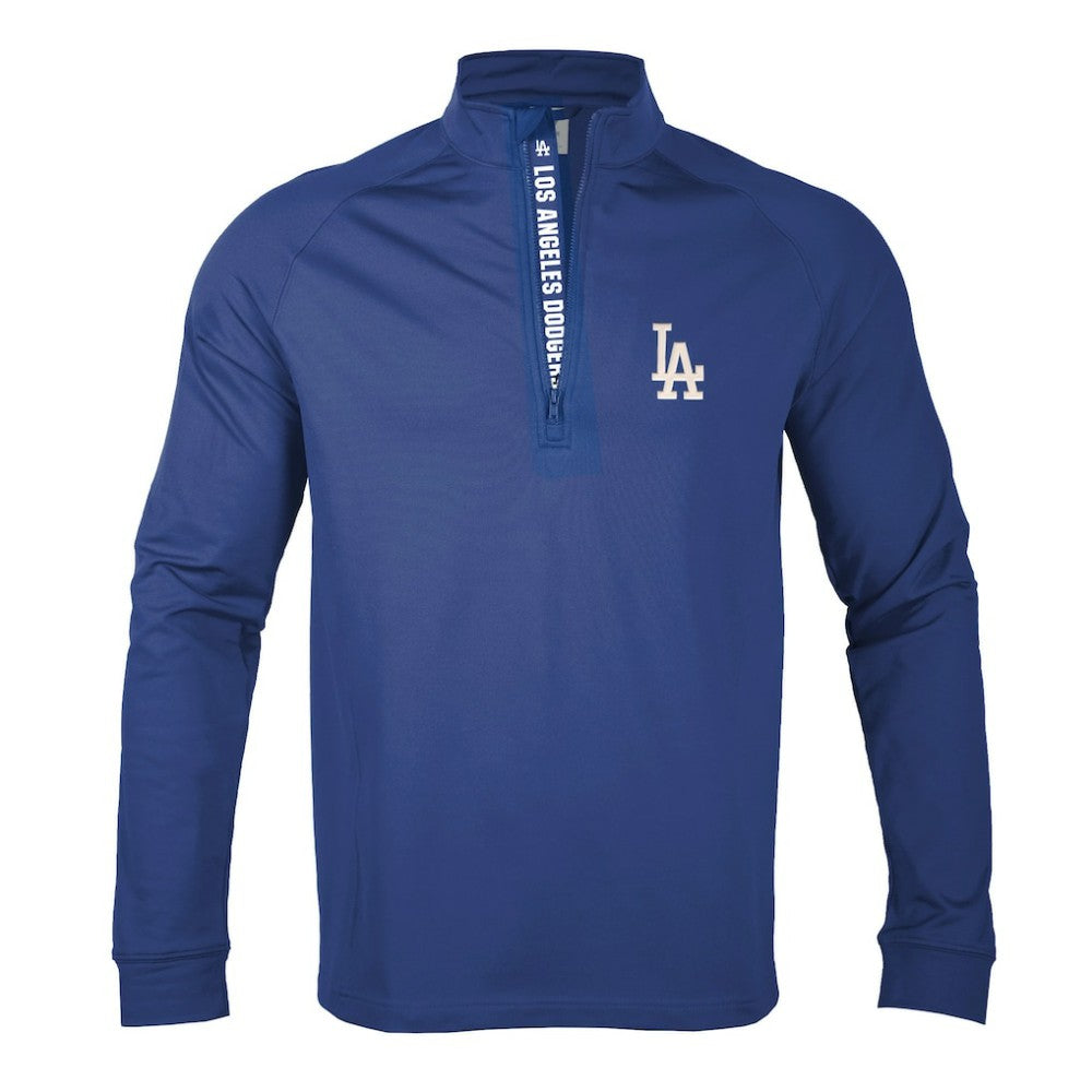 Los Angeles Dodgers Levelwear Calibre Quarter-Zip Pullover Top - Royal