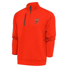 NFL Cleveland Browns Antigua Team Logo Generation Quarter-Zip Pullover Jacket