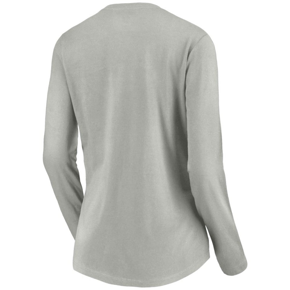 St. Louis Blues Women's Primary Logo Team Long Sleeve V-Neck T-Shirt