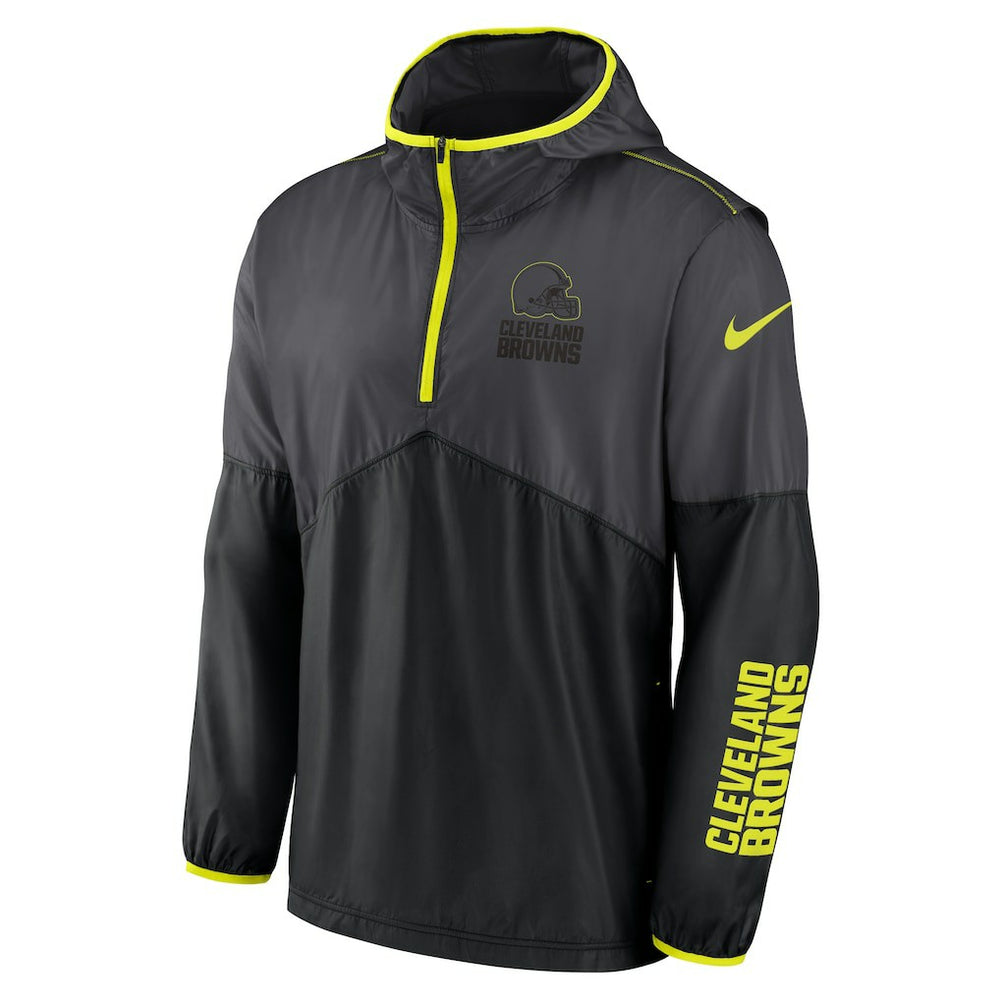 NFL Cleveland Browns Volt Hoodie Half-Zip Jacket