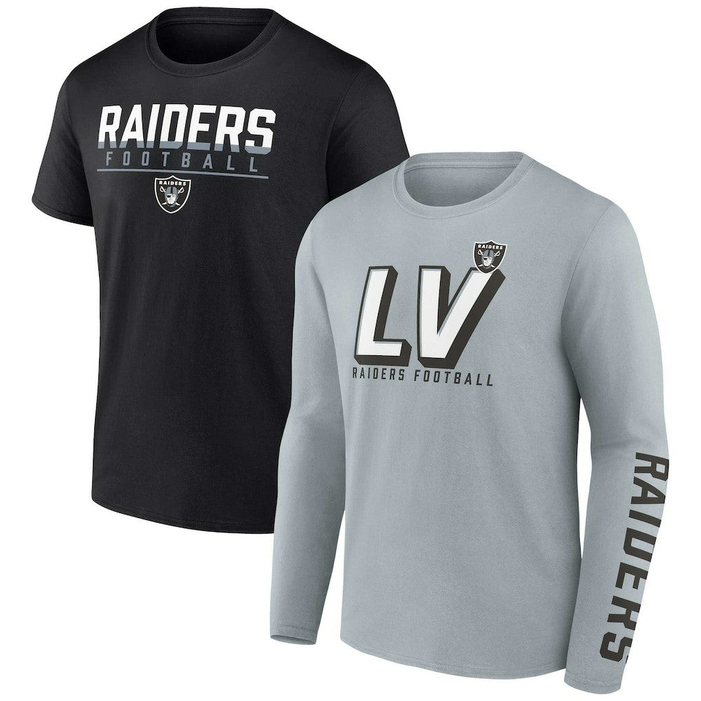 NFL Las Vegas Raiders Two-Pack T-Shirt Combo Set