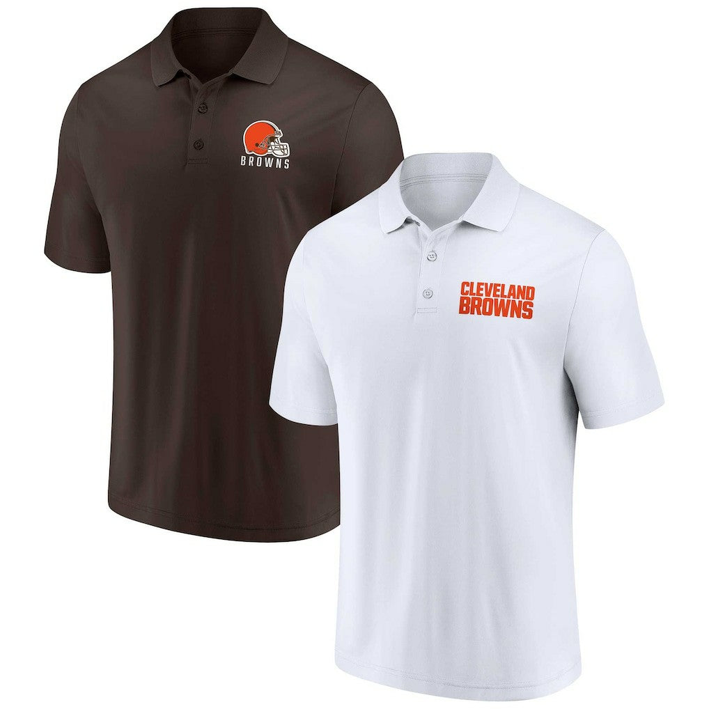 NFL Cleveland Browns Lockup Two-Pack Polo Set