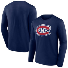 Montreal Canadiens Primary Logo Team Long Sleeve T-Shirt