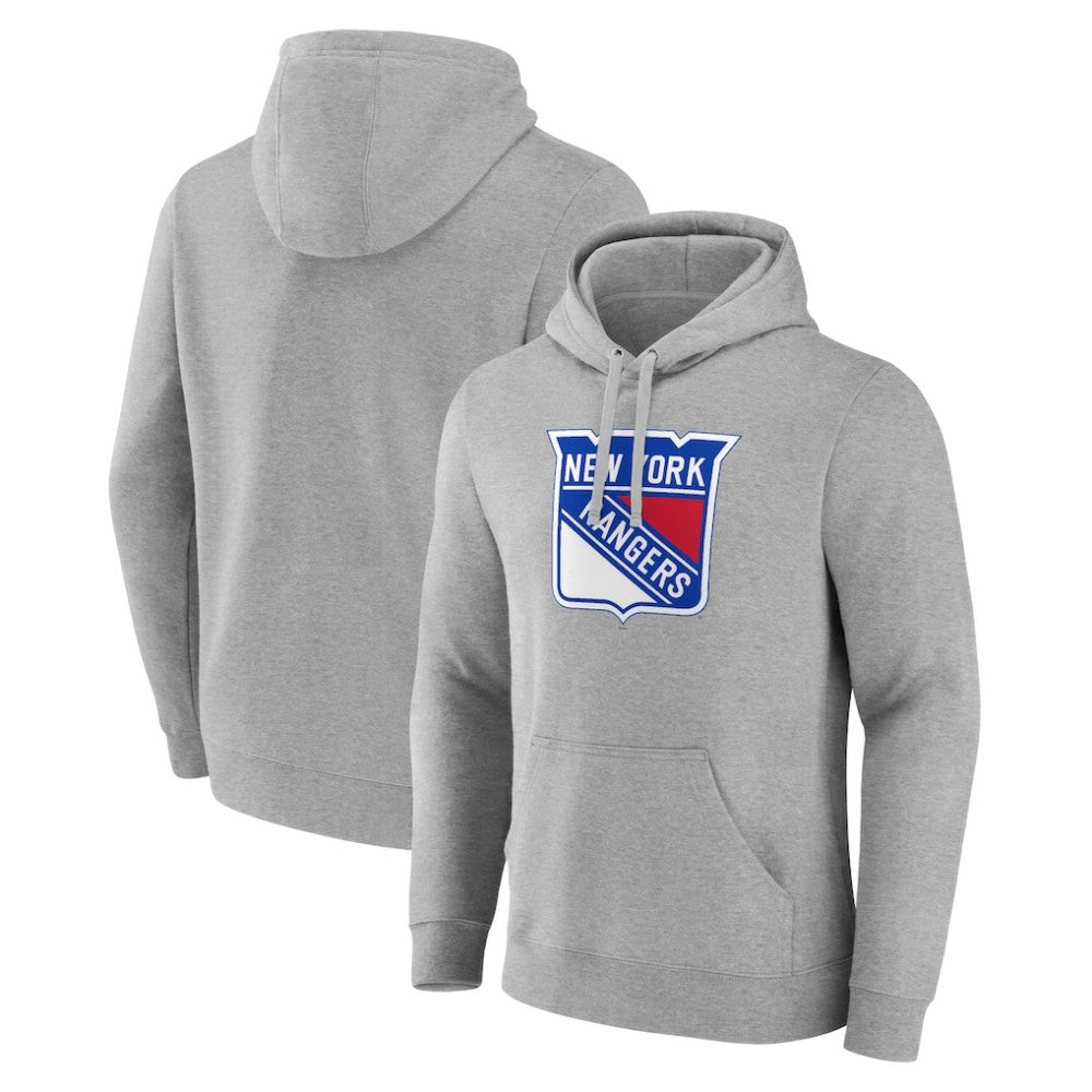 New York Rangers Primary Team Logo Pullover Hoodie