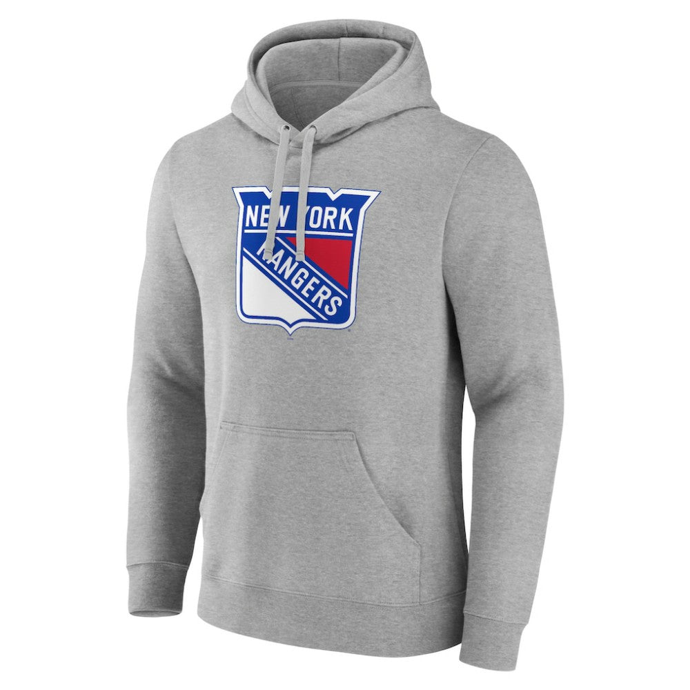 New York Rangers Primary Team Logo Pullover Hoodie