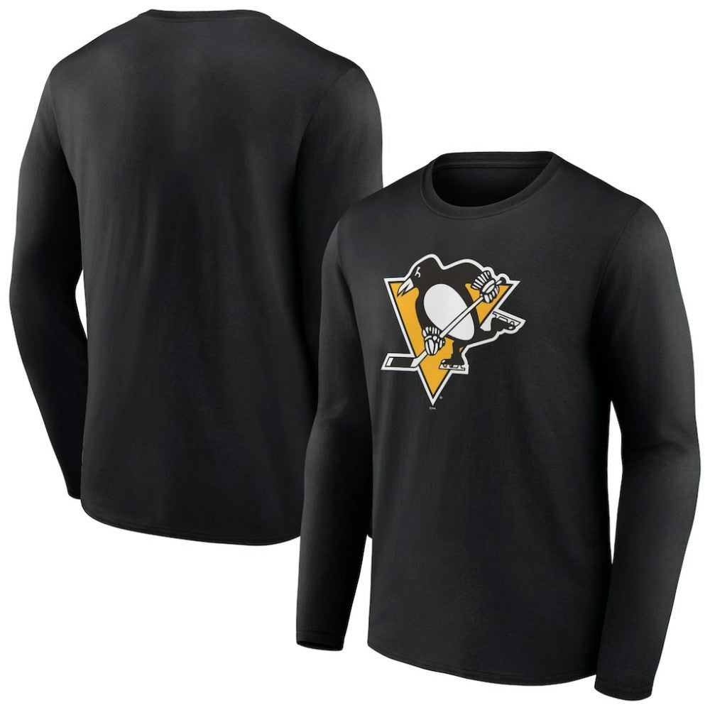 Pittsburgh Penguins Primary Logo Team Long Sleeve T-Shirt