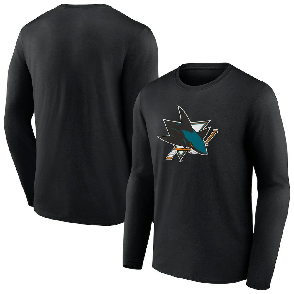 San Jose Sharks Primary Logo Team Long Sleeve T-Shirt