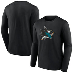 San Jose Sharks Primary Logo Team Long Sleeve T-Shirt
