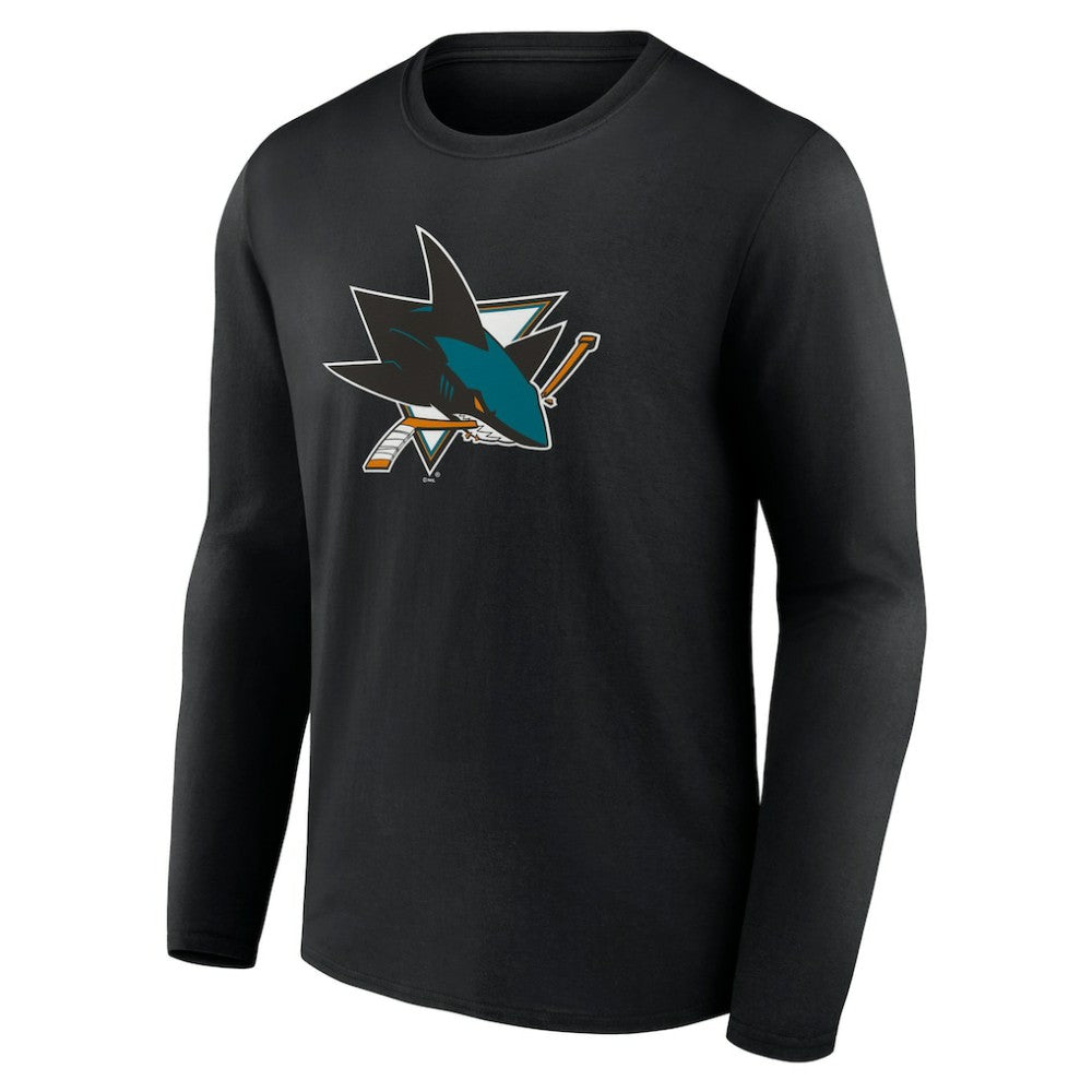 San Jose Sharks Primary Logo Team Long Sleeve T-Shirt