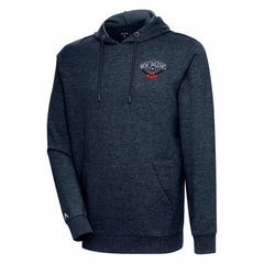 New Orleans Pelicans Antigua Action Pullover Hoodie - Heather Navy outlet