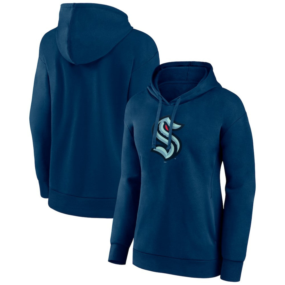 Seattle Kraken Women's Primary Logo Pullover Hoodie