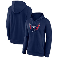 Washington Capitals Women's Primary Logo Pullover Hoodie