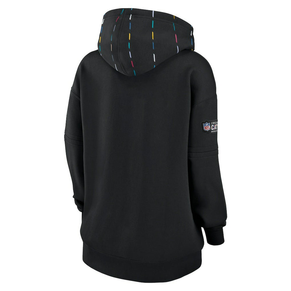 NFL New Orleans Saints Women's 2023 NFL Crucial Catch Club Pullover Hoodie