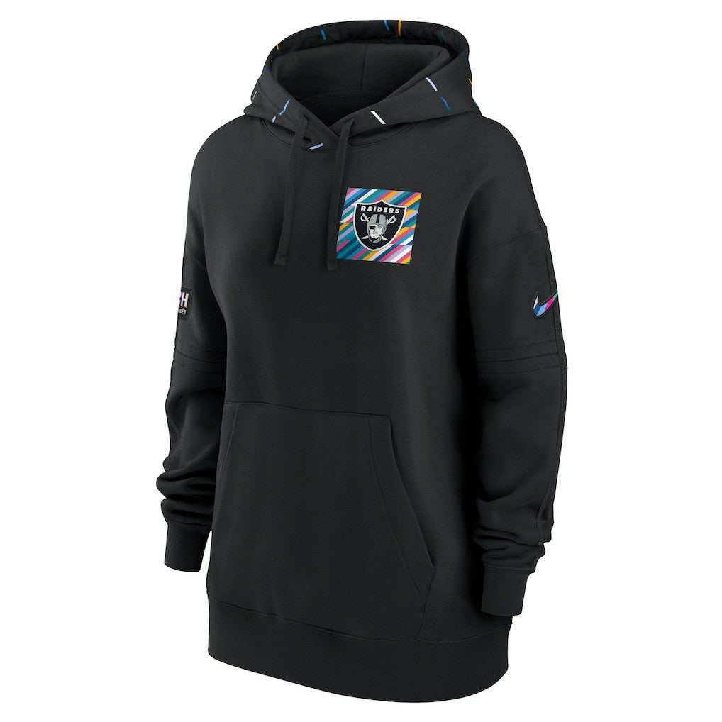 NFL Las Vegas Raiders Women's 2023 NFL Crucial Catch Club Pullover Hoodie