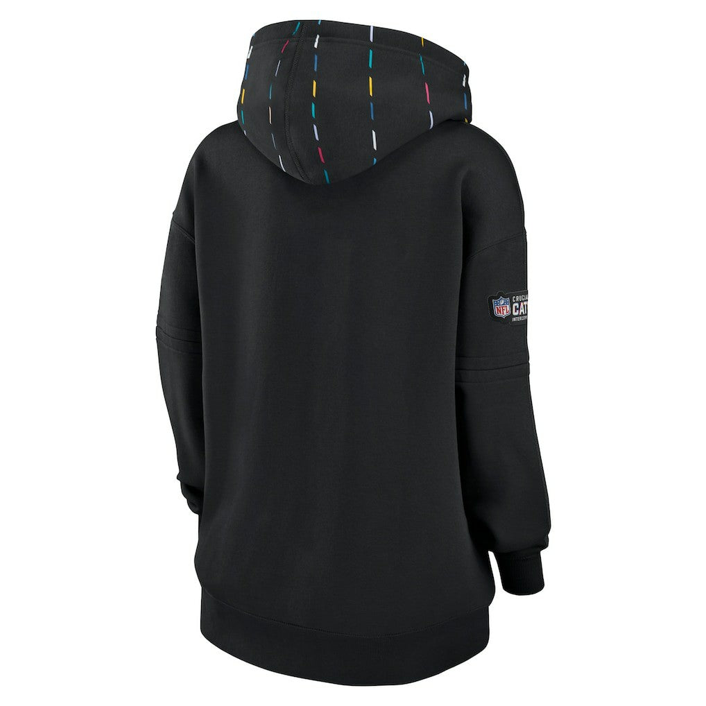 NFL Las Vegas Raiders Women's 2023 NFL Crucial Catch Club Pullover Hoodie