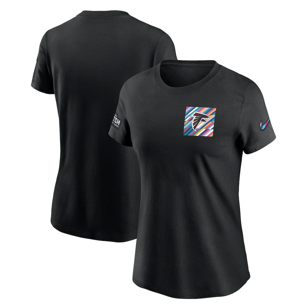 NFL Atlanta Falcons Women's Crucial Catch Sideline Tri-Blend T-Shirt