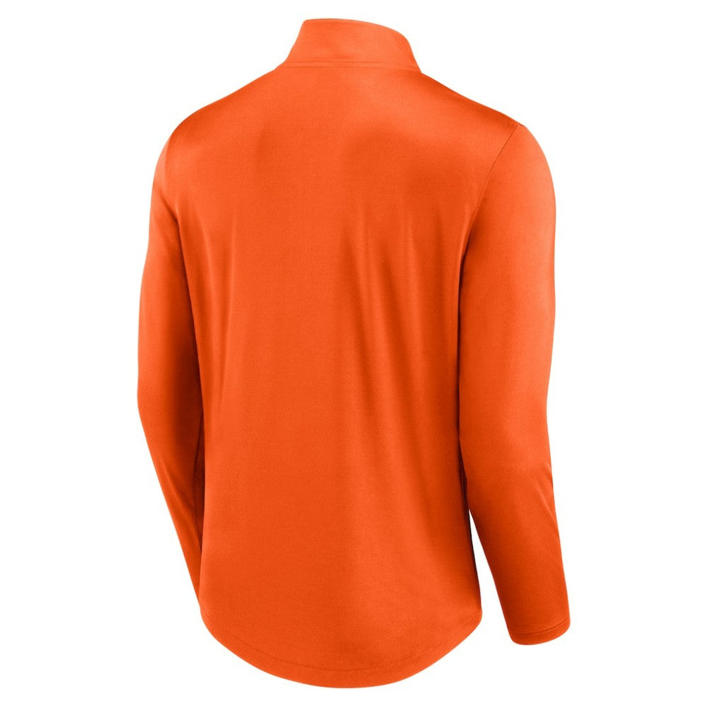 Philadelphia Flyers Fanatics Mock Neck Quarter-Zip Top