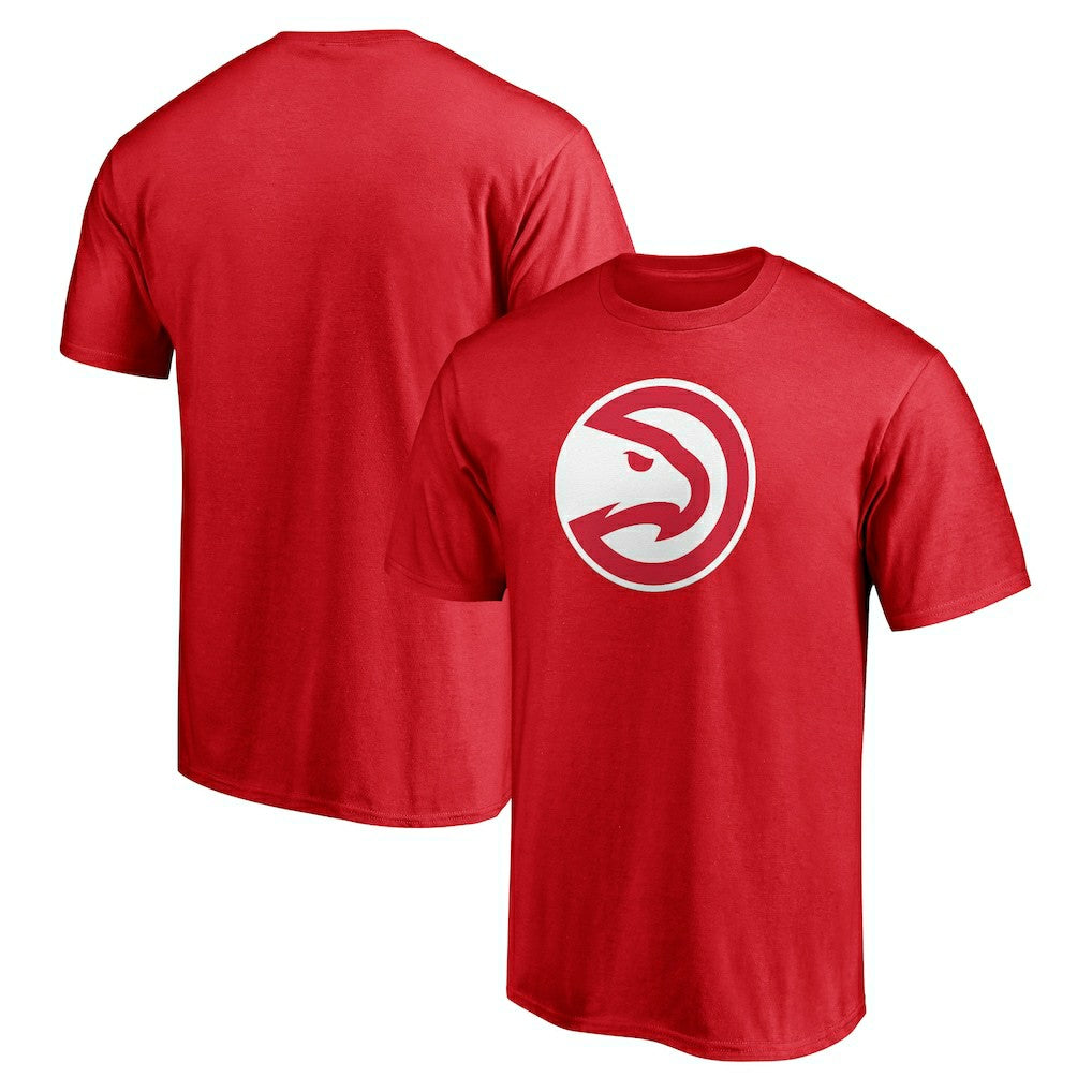 Atlanta Hawks Primary Logo Team T-Shirt - Red online