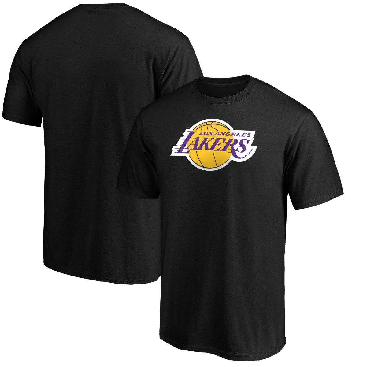 Los Angeles Lakers Primary Logo T-Shirt - Black cheap