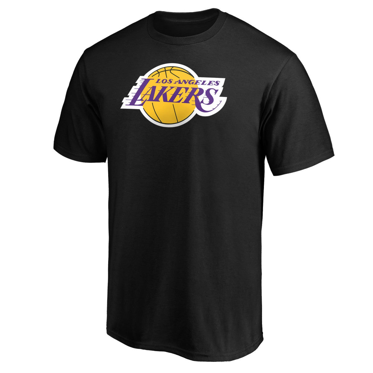 Los Angeles Lakers Primary Logo T-Shirt - Black cheap