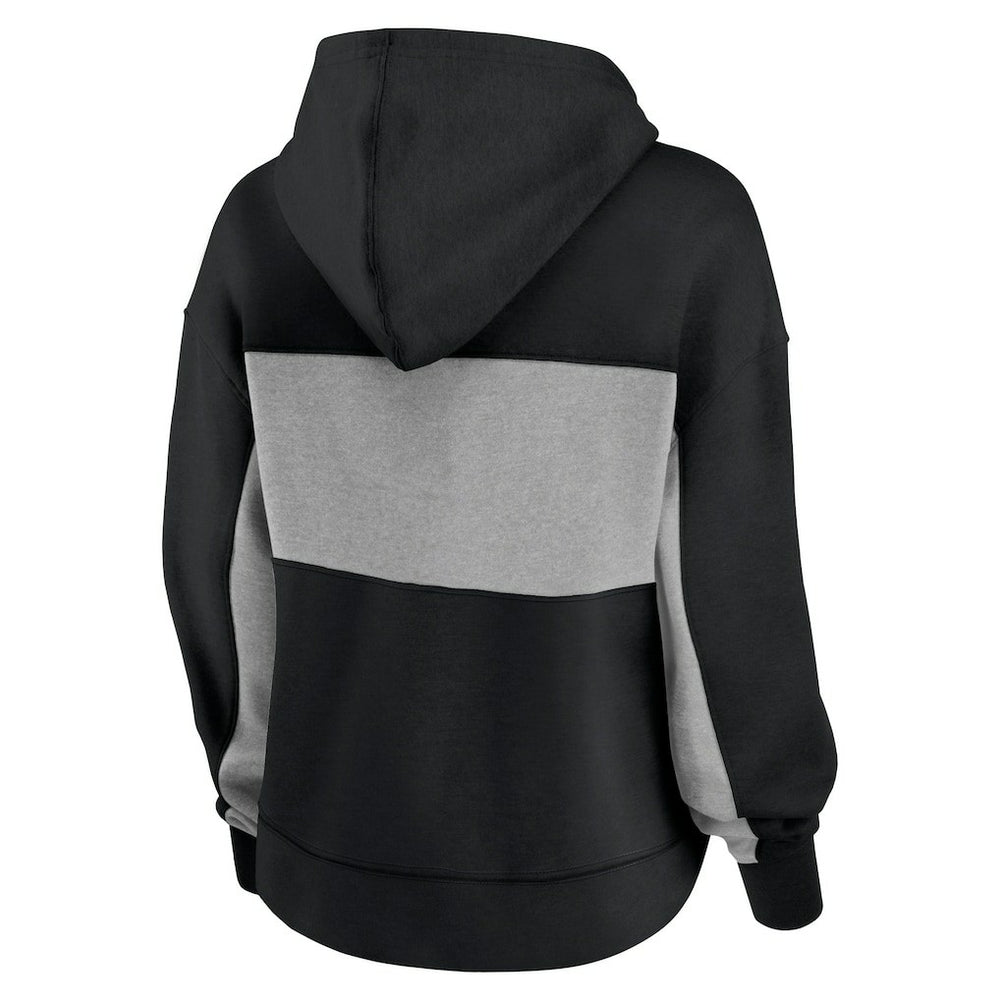 NFL Carolina Panthers Women's Filled Stat Sheet Lighweight Modest Crop Hoodie