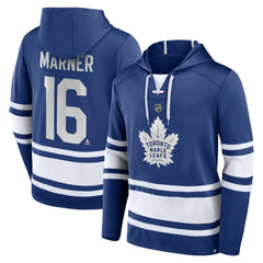 Mitch Marner Toronto Maple Leafs Fanatics Name & Number Lace-Up Pullover Hoodie