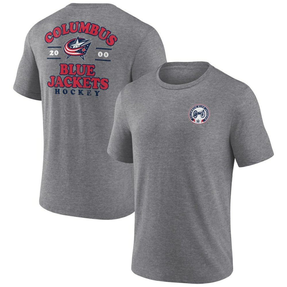 Columbus Blue Jackets Fanatics Winger Tri-Blend T-Shirt