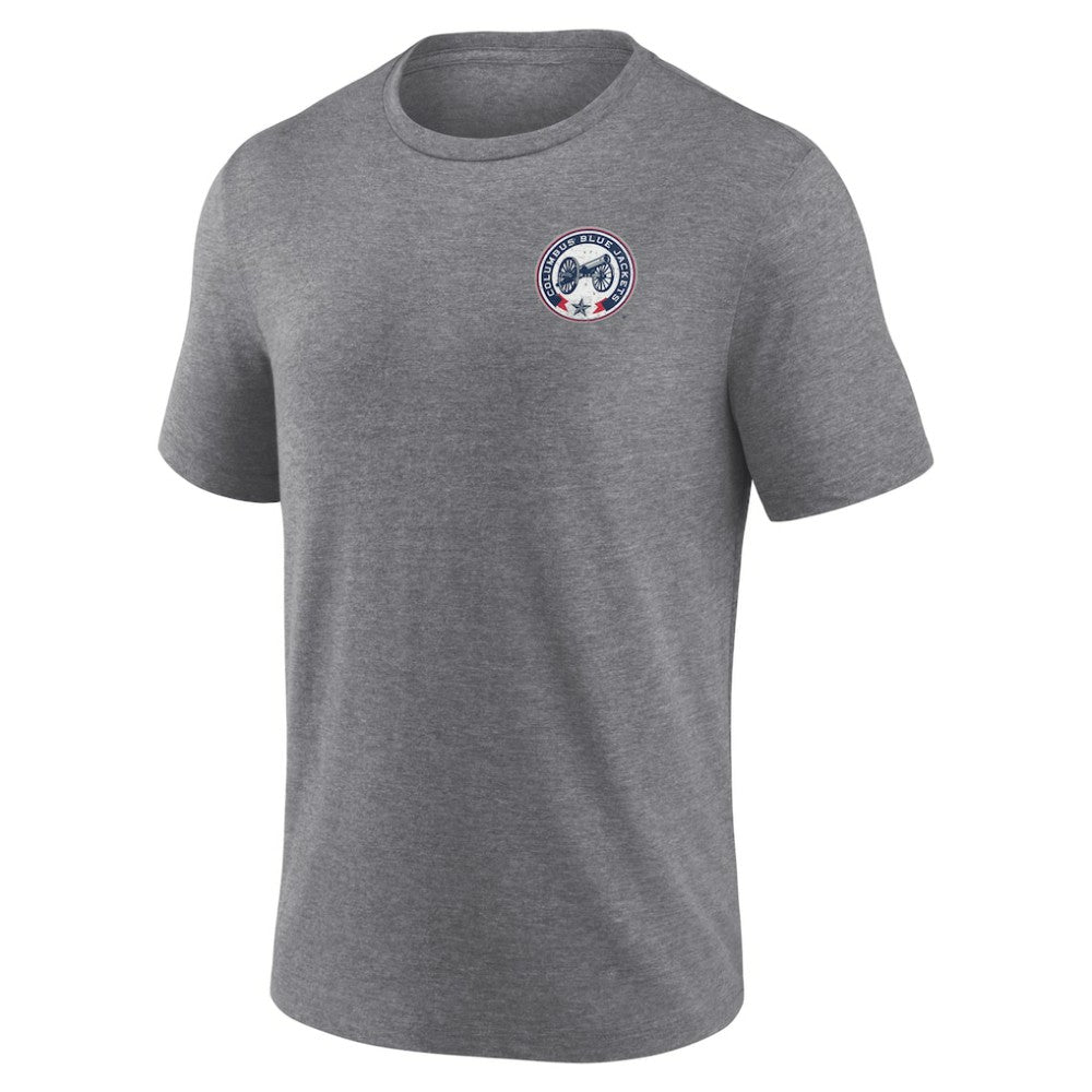 Columbus Blue Jackets Fanatics Winger Tri-Blend T-Shirt