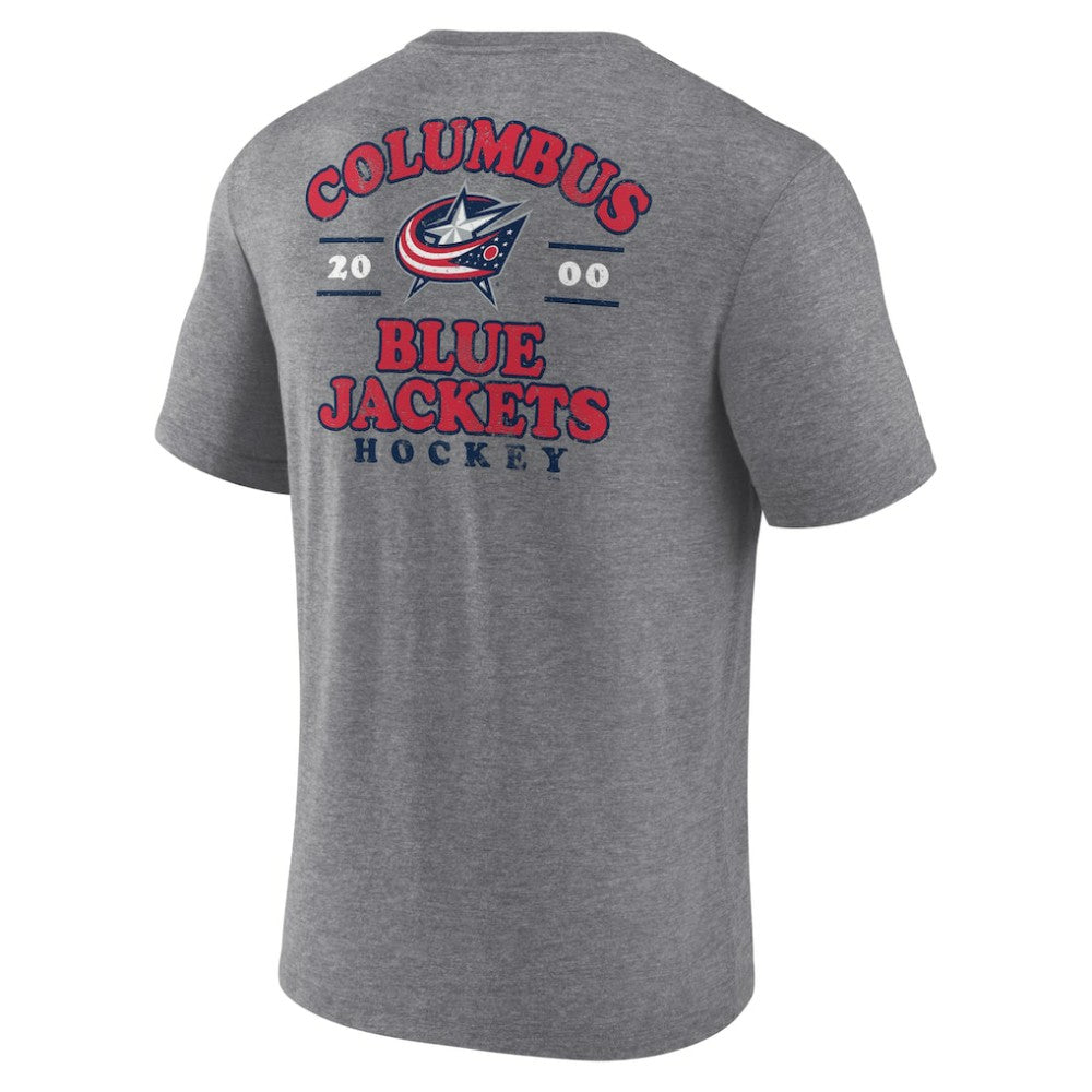 Columbus Blue Jackets Fanatics Winger Tri-Blend T-Shirt