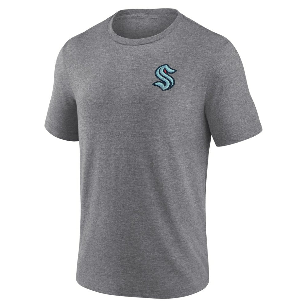 Seattle Kraken Fanatics Winger Tri-Blend T-Shirt