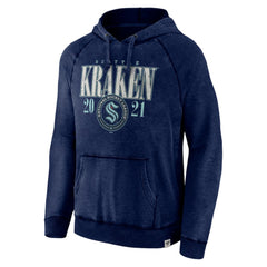 Seattle Kraken Fanatics Shoulder-To-Shoulder Raglan Pullover Hoodie