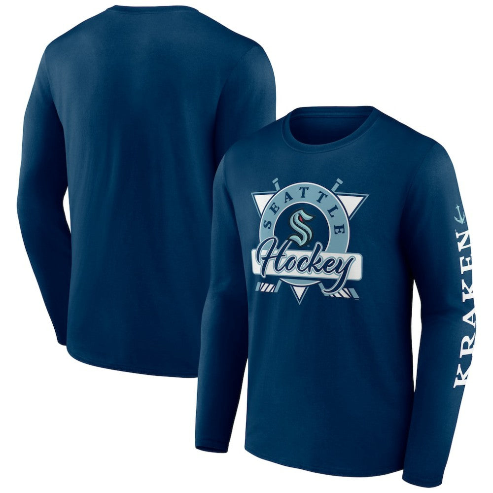 Seattle Kraken Fanatics Rinkside Long Sleeve T-Shirt
