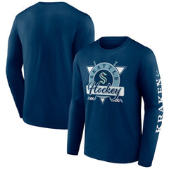 Seattle Kraken Fanatics Rinkside Long Sleeve T-Shirt