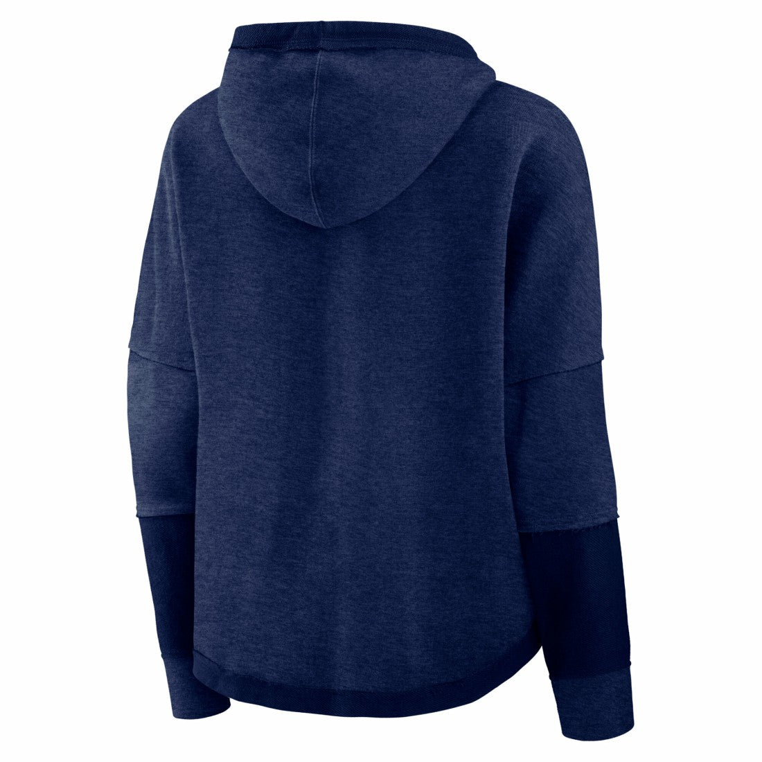 NFL Tennessee Titans Women's Lightewight Modest Crop Lounge Helmet Arch Pullover Hoodie