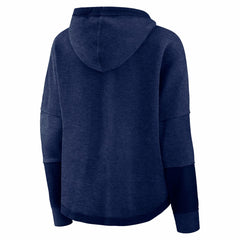 NFL Tennessee Titans Women's Lightewight Modest Crop Lounge Helmet Arch Pullover Hoodie