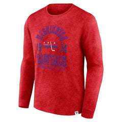 Washington Capitals Fanatics Keep The Zone Long Sleeve T-Shirt