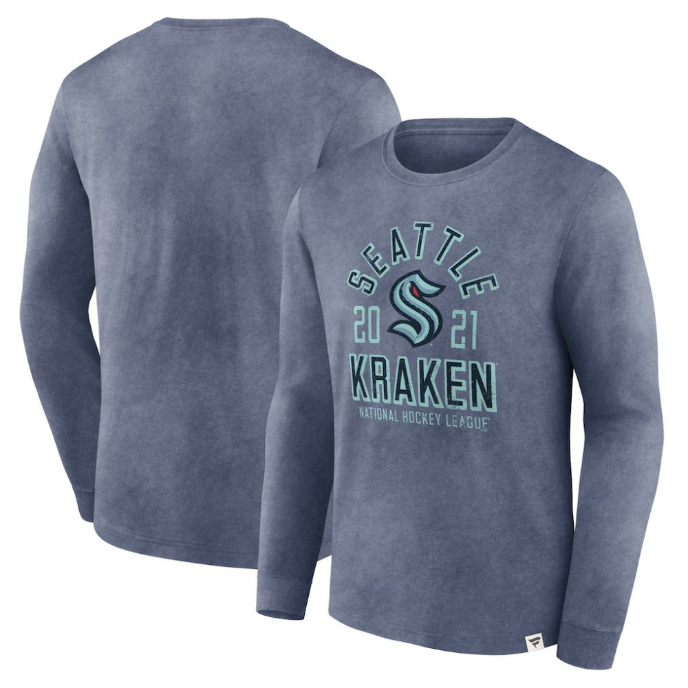 Seattle Kraken Fanatics Keep The Zone Long Sleeve T-Shirt