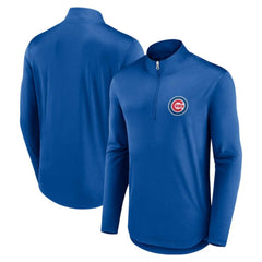 Chicago Cubs Quarterback Quarter-Zip Top - Royal
