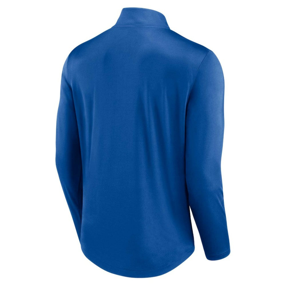Chicago Cubs Quarterback Quarter-Zip Top - Royal
