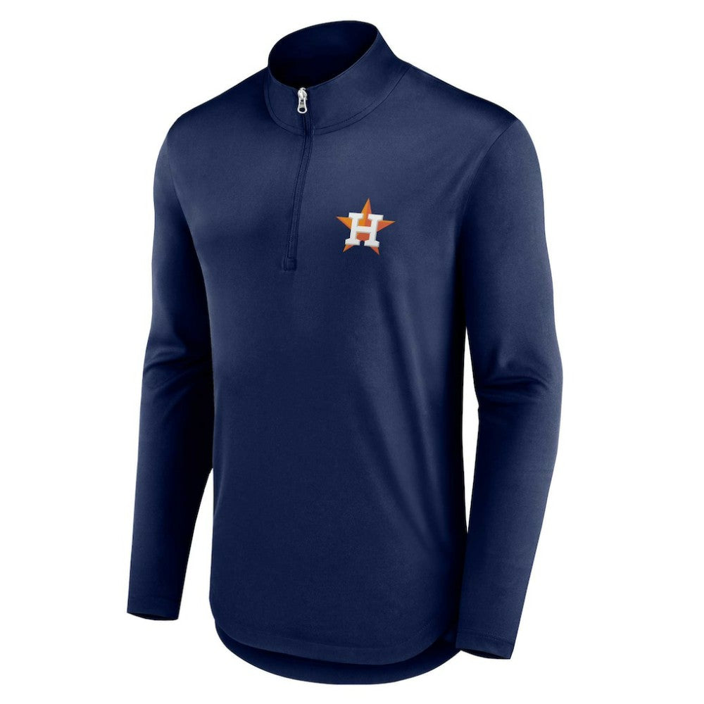 Houston Astros Quarterback Quarter-Zip Top - Navy
