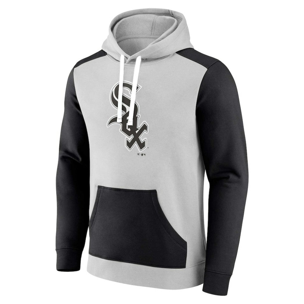 Chicago White Sox Arctic Pullover Hoodie - Gray/Black