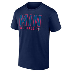 Minnesota Twins Two-Pack Combo T-Shirt Set - Navy/White