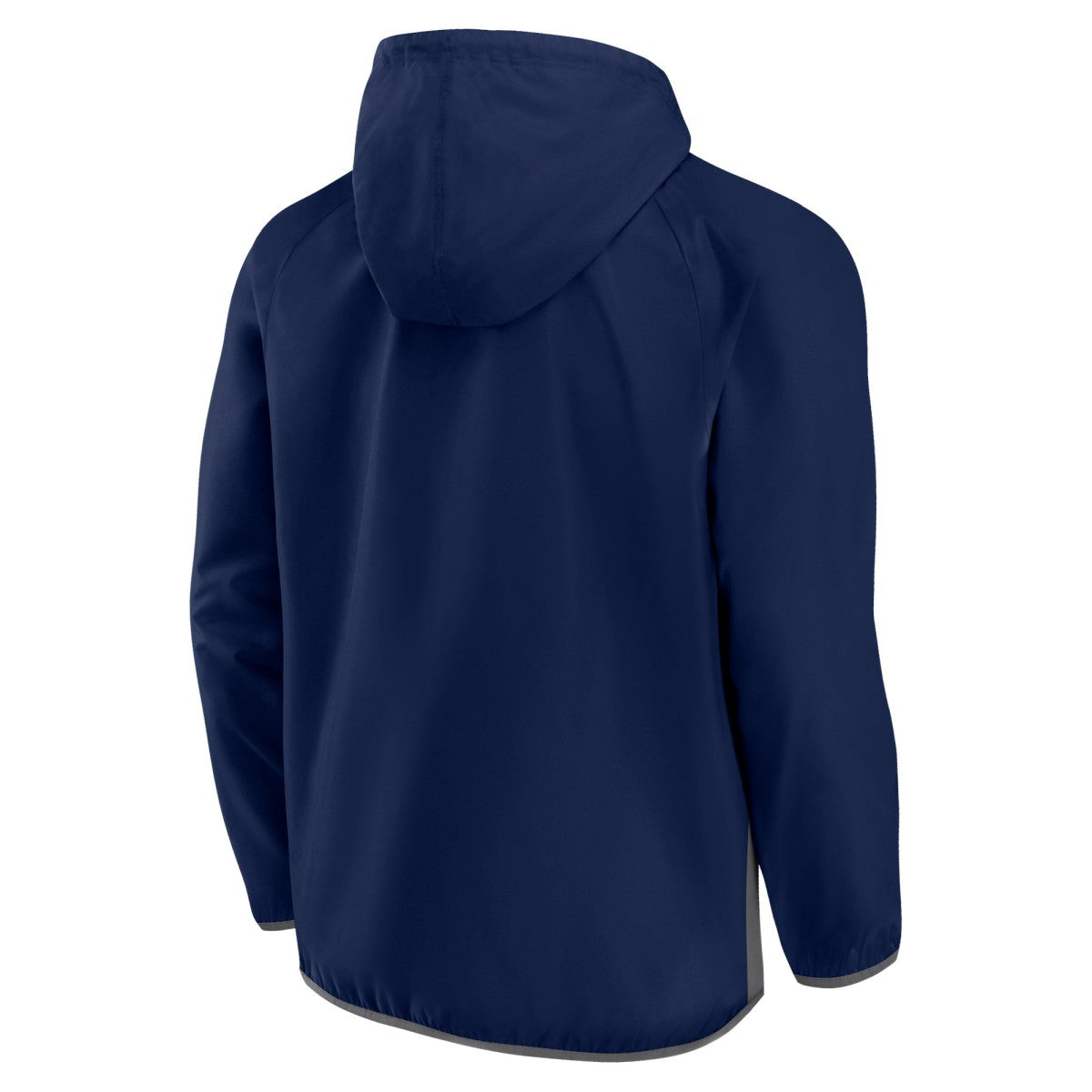 Memphis Grizzlies Anorak Flagrant Foul Color-Block Raglan Hoodie Half-Zip Jacket - Navy/Gray | Fanatics for sale