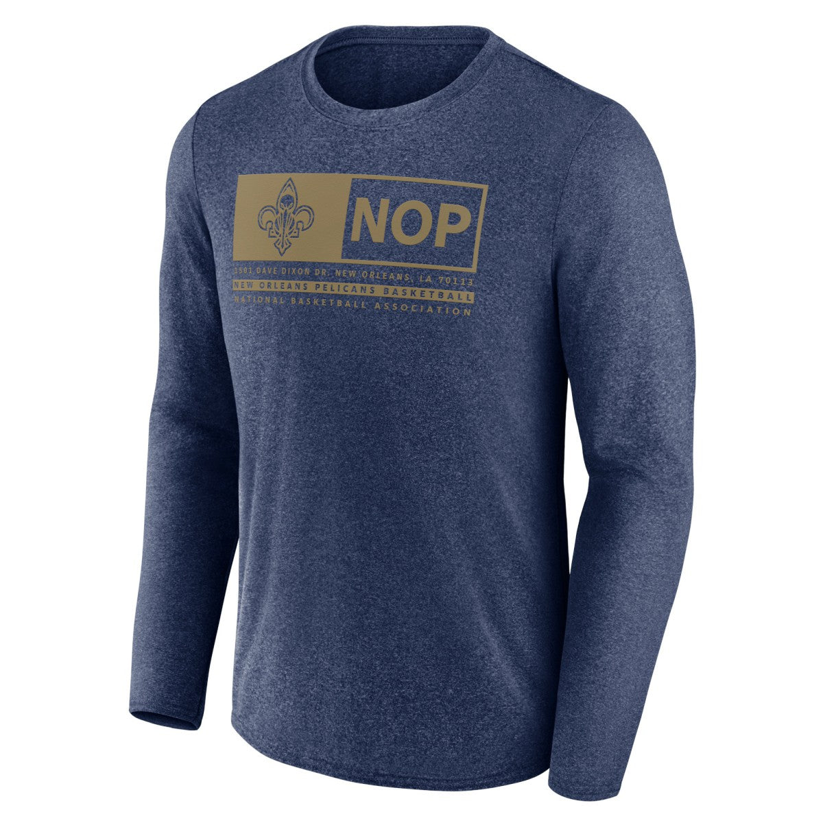 New Orleans Pelicans Three-Point Play T-Shirt - Heather Navy | Fanatics discount