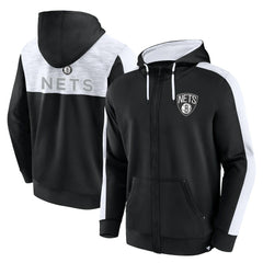 Brooklyn Nets Rainbow Shot Full-Zip Hoodie - Black | Fanatics online