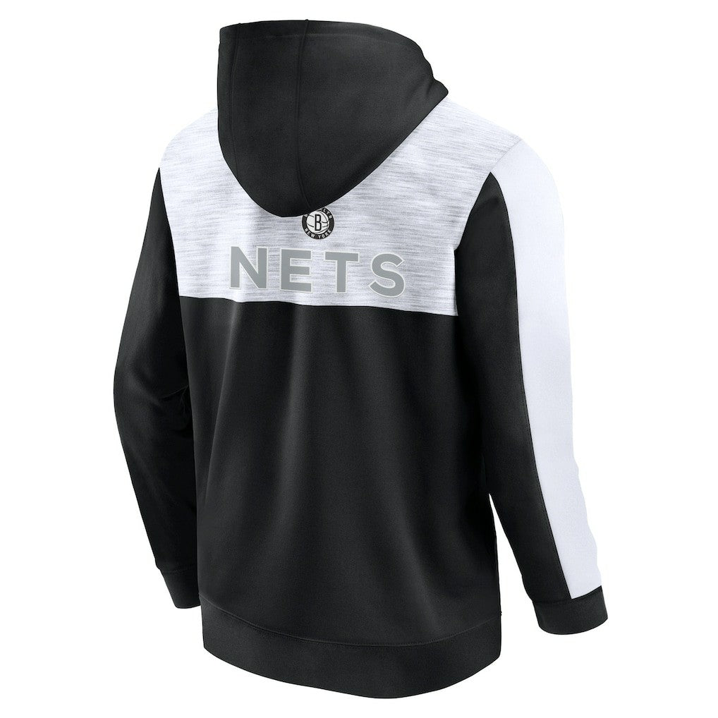 Brooklyn Nets Rainbow Shot Full-Zip Hoodie - Black | Fanatics online