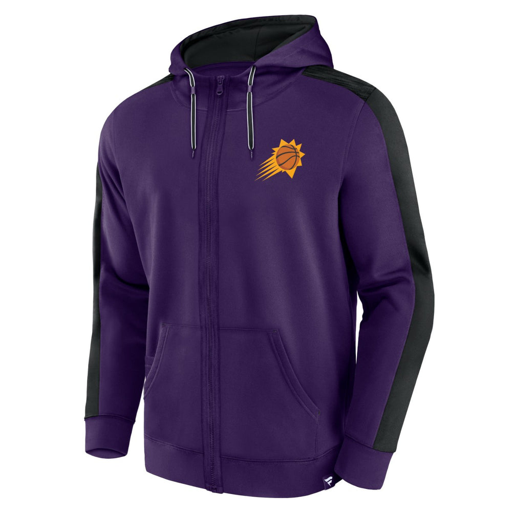 Phoenix Suns Rainbow Shot Full-Zip Hoodie - Purple | Fanatics shop