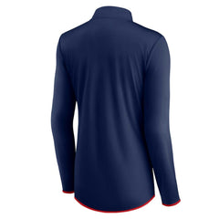 Minnesota Twins Women's Corner Quarter-Zip Top - Navy
