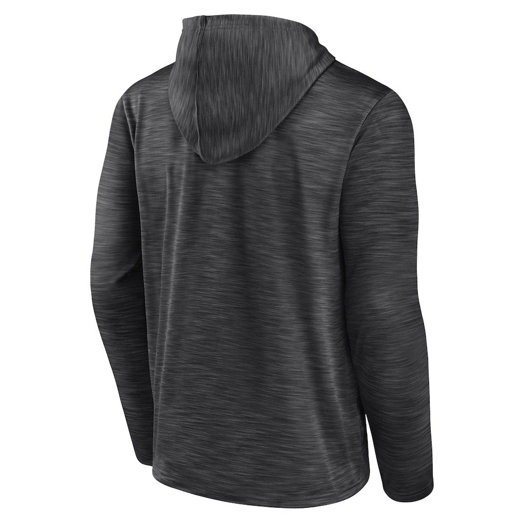 Brooklyn Nets Fast Break Pullover Hoodie - Heather Charcoal | Fanatics on sale